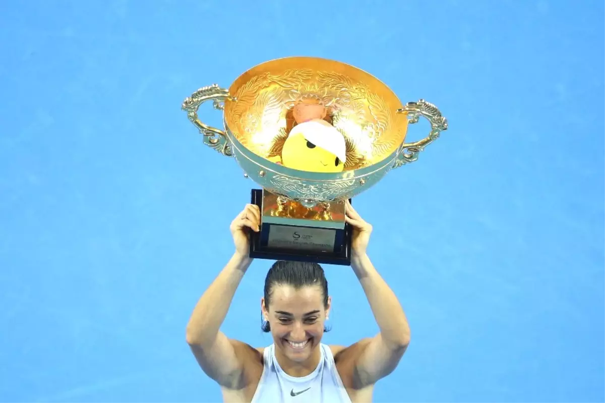 Çin Açık\'ta Şampiyon Caroline Garcia Oldu