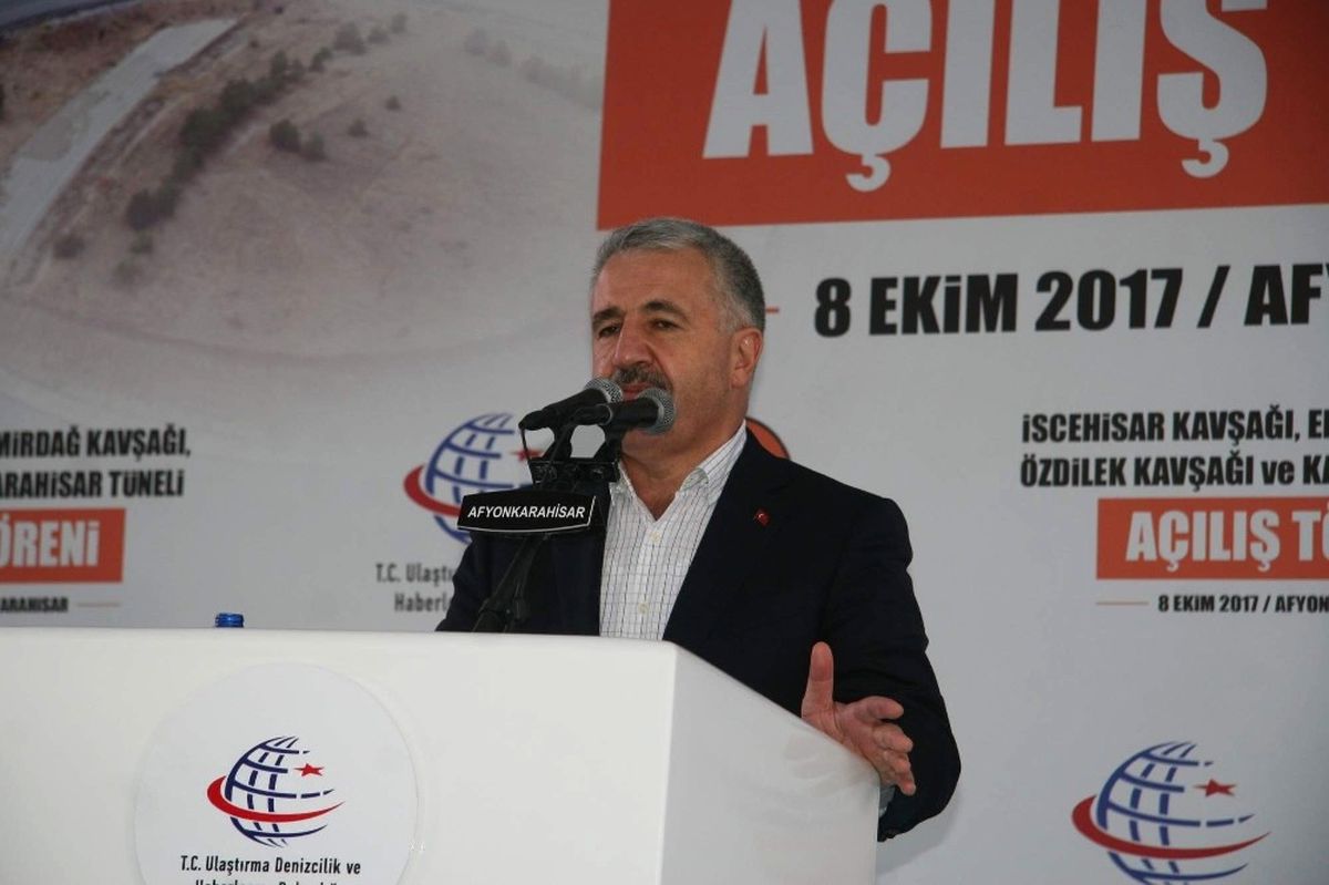 Ulaştırma Denizcilik ve Haberleşme Bakanı Ahmet Arslan Açıklaması