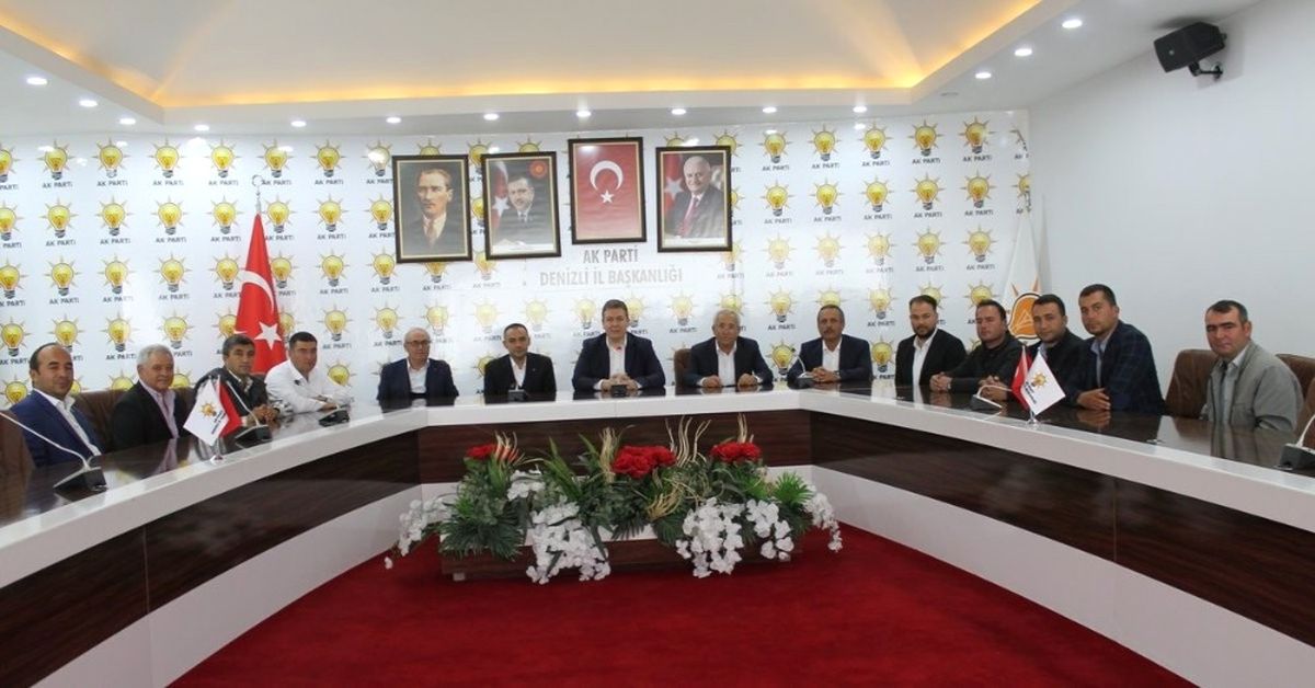 AK Parti İl Başkanı Filiz\'e, İlçe Yönetimlerinden Ziyaret