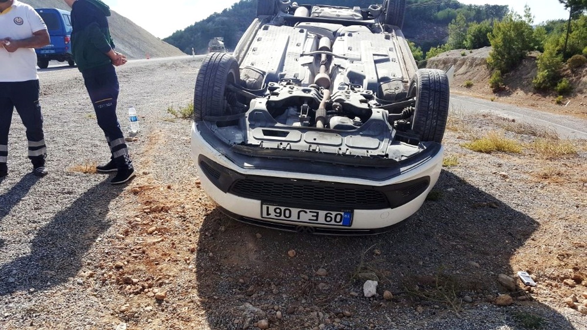 Araç Kaymakamı Görmüş, Kaza Geçirdi