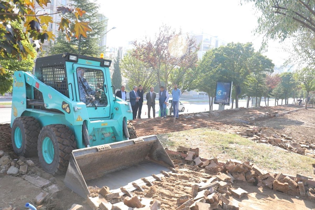 Barış Parkı\'nda Çalışmalar Sürüyor