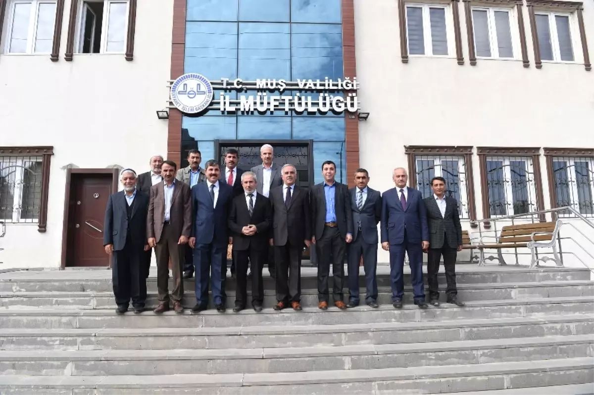 Başkan Asya\'dan Müftülüğe Ziyaret