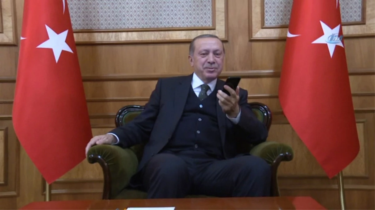 Cumhurbaşkanı Erdoğan\'dan Şampiyonlara Tebrik Telefonu
