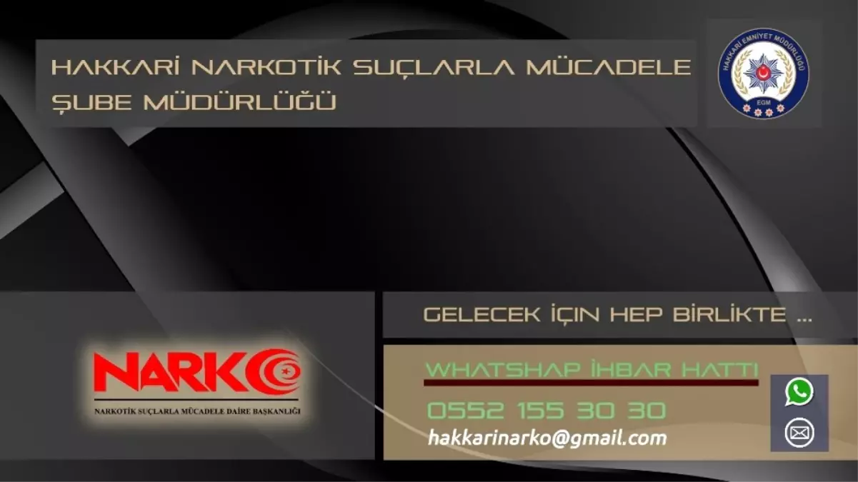 Hakkari Emniyet Müdürlüğünden Whatsapp İhbar Hattı