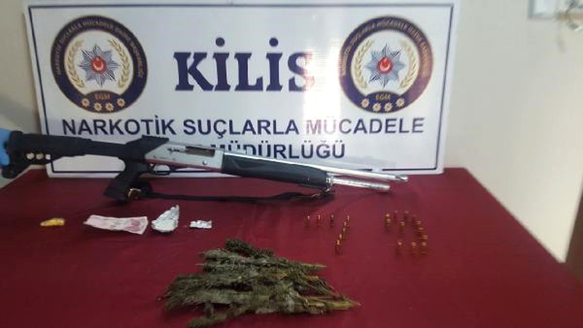 Kilis\'te Uyuşturucuya 2 Tutuklama