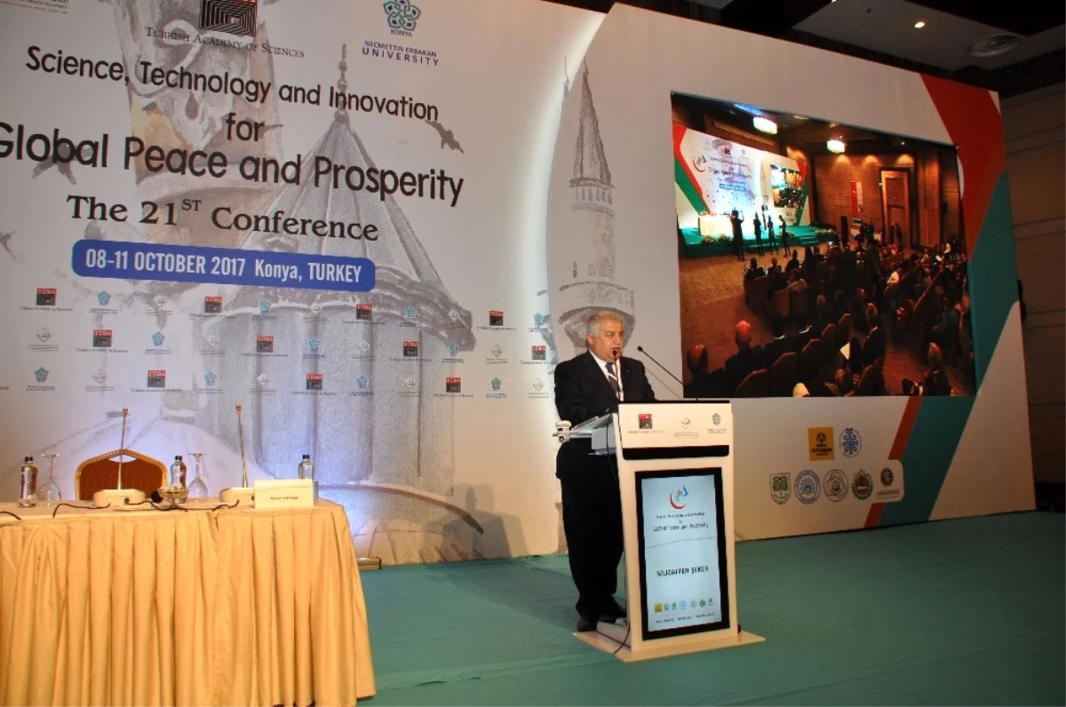 Konya\'da "Küresel Barış ve Refah İçin Bilim, Teknoloji ve İnovasyon" Konulu Konferans