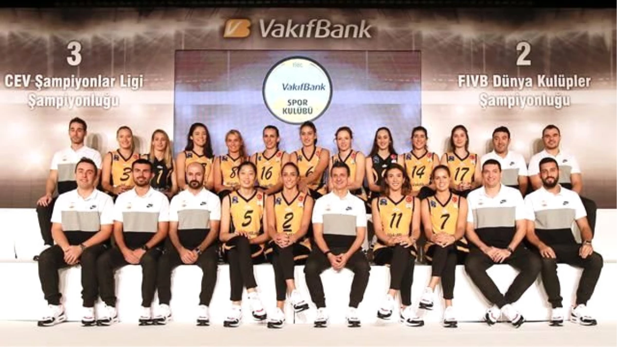 Vakıfbank Kadın Voleybol Takımı Sezonu Açtı