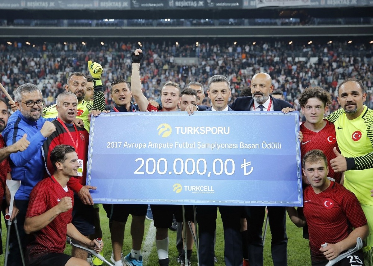 Ampute Milli Futbol Takımımız Bronzu, Altına Çevirdi