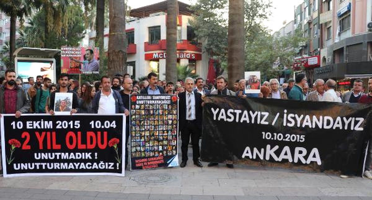 Ankara Katliamında Ölenler, Denizli\'de Anıldı