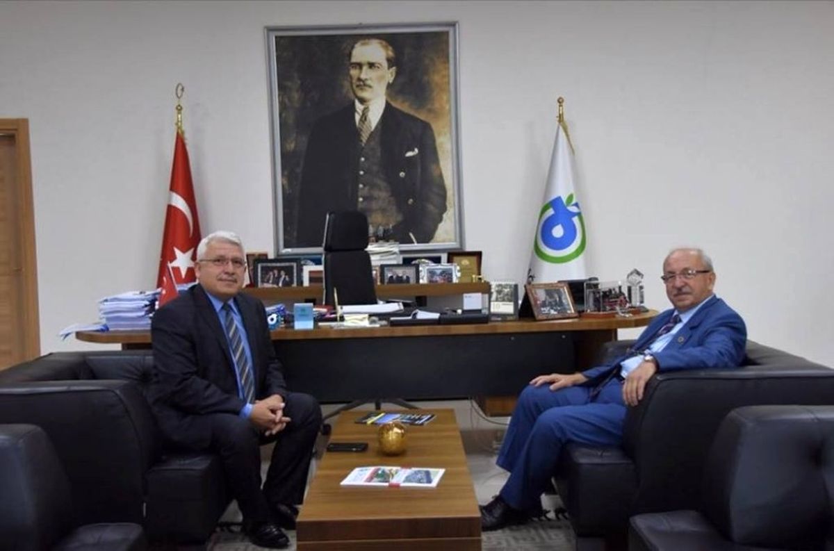Başkan Albayrak, PTT Başmüdürü Ersoy\'u Makamında Ağırladı