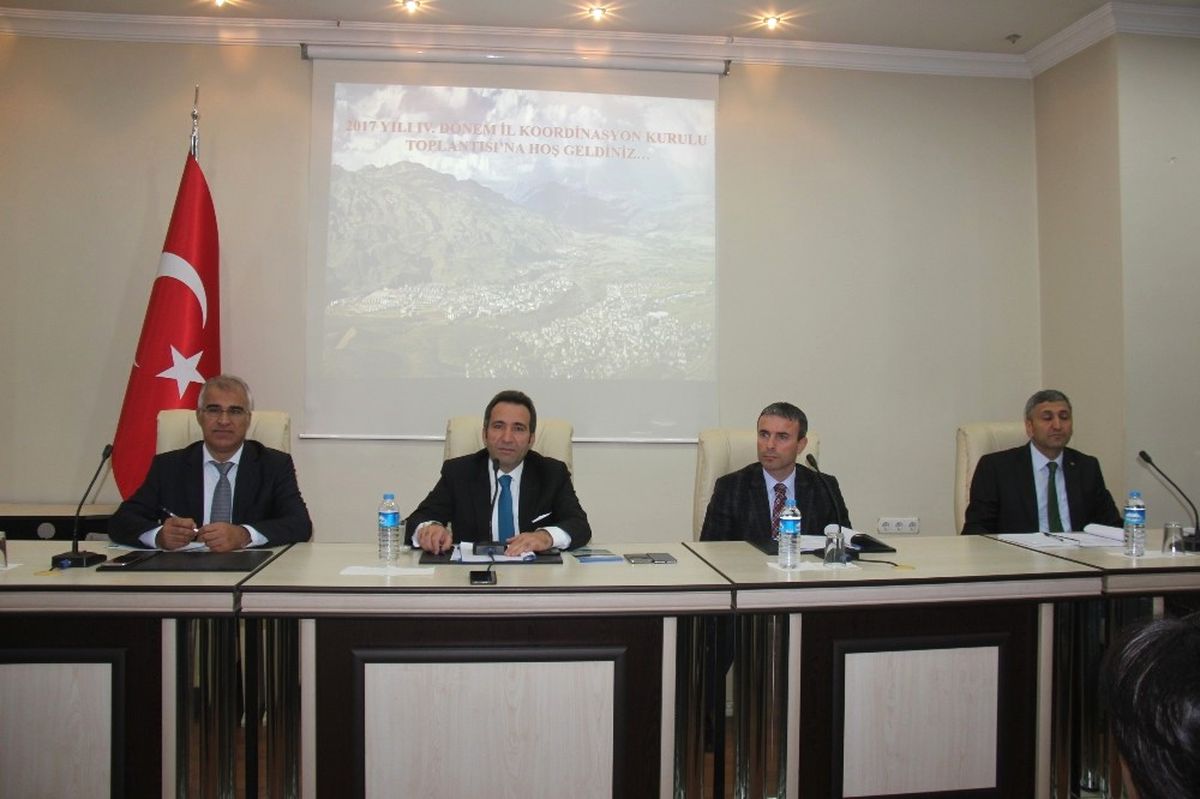 Bingöl İl Koordinasyon Kurulu Toplantısı Yapıldı