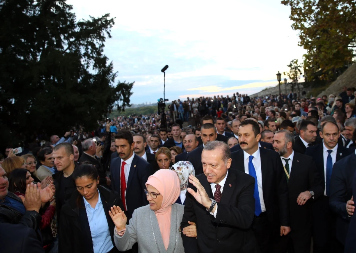 Cumhurbaşkanı Erdoğan\'a Sevgi Seli