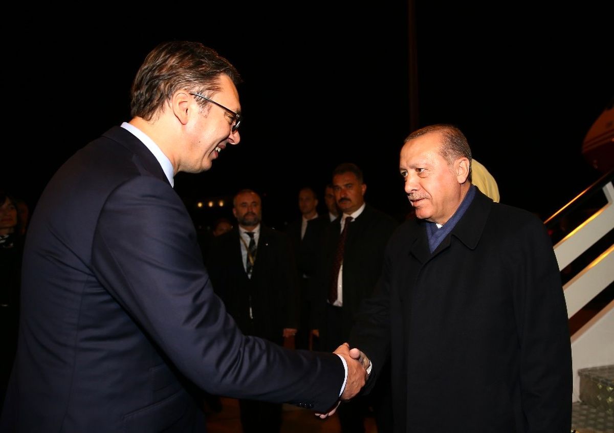 Cumhurbaşkanı Erdoğan Sırbistan\'da