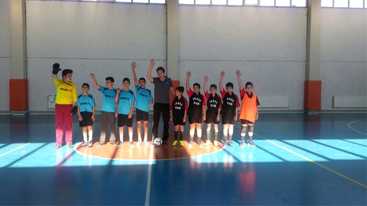 Hisarcık\'ta Futsal Turnuvası