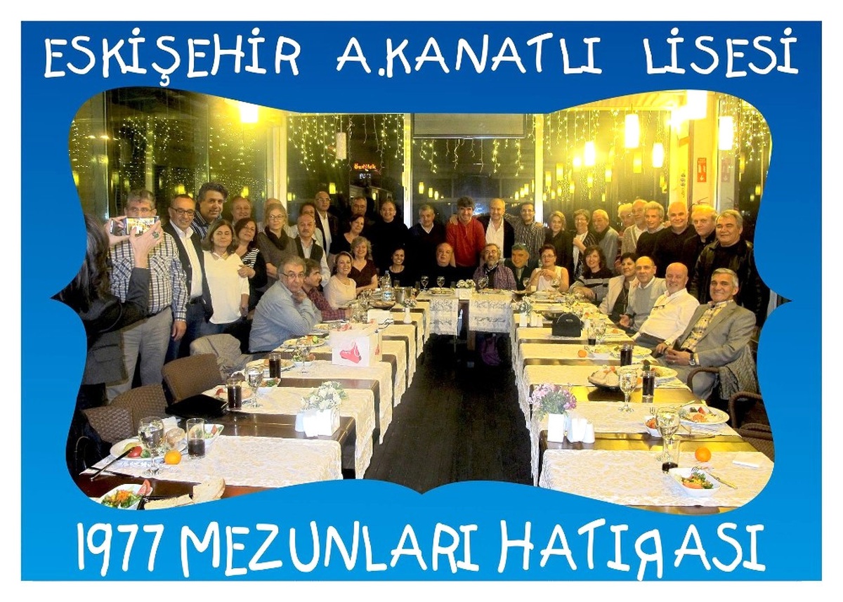 Kanatlı Lisesi 1977 Mezunlarının 40. Yıl Dönümü Kutlandı