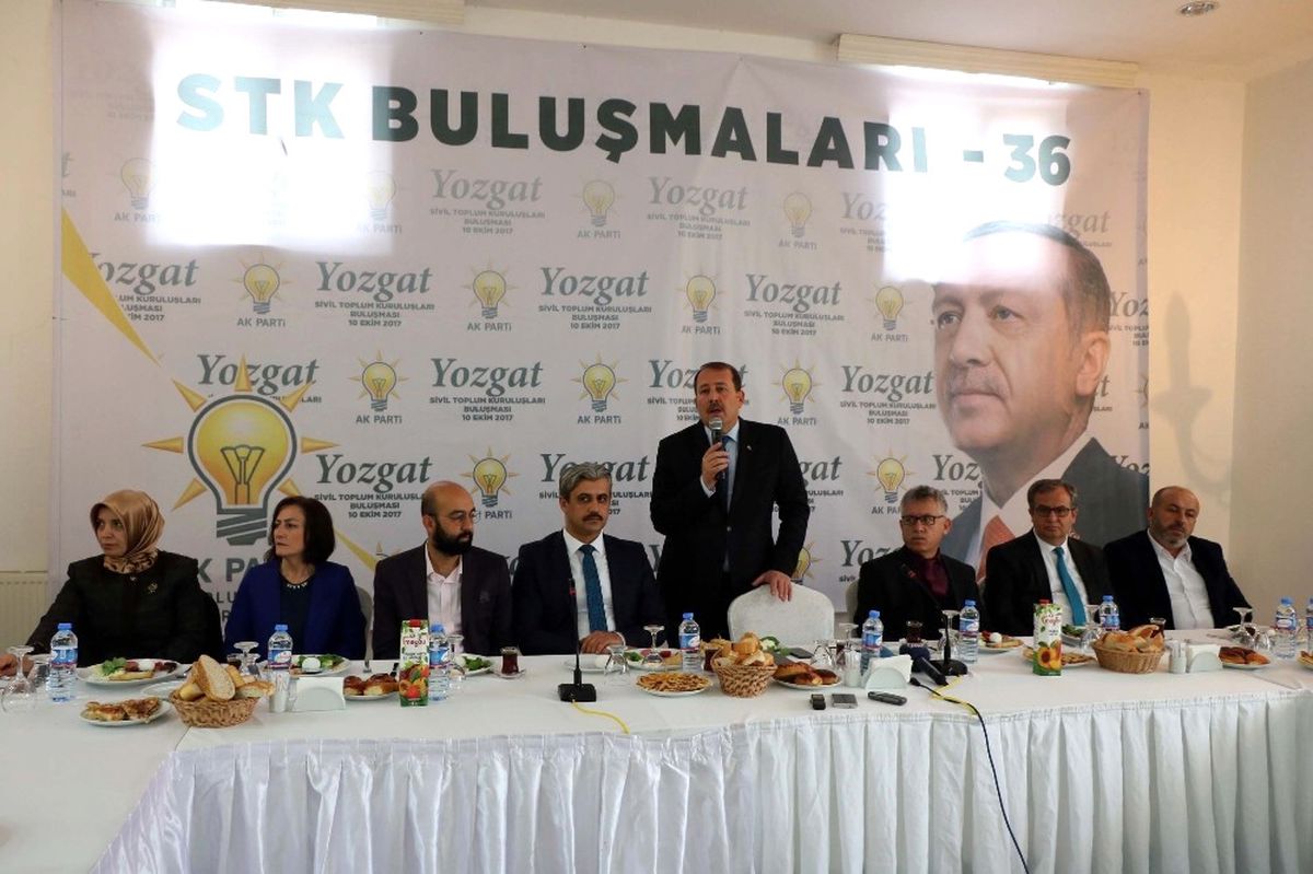 Karacan, Yozgat\'ta Stk\'ların Sorunlarını Dinledi