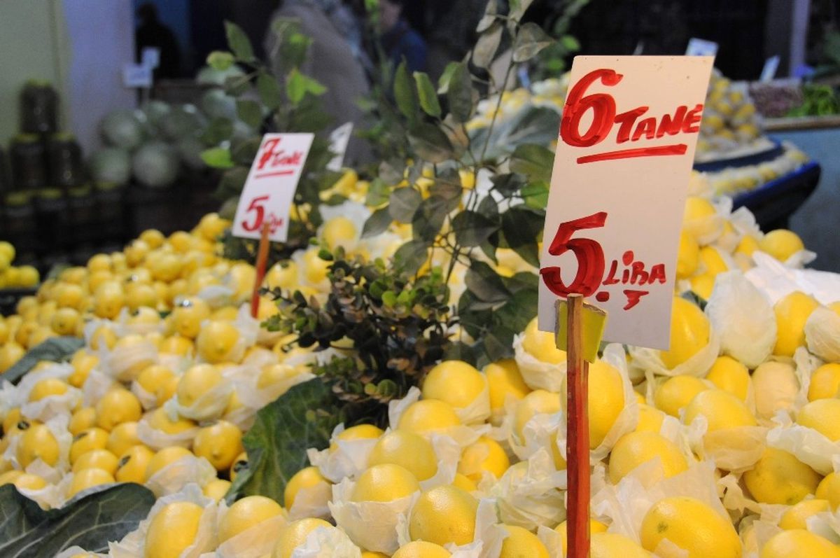 Limon Tezgaha Sert Giriş Yaptı! 6 Tanesi 5 Lira
