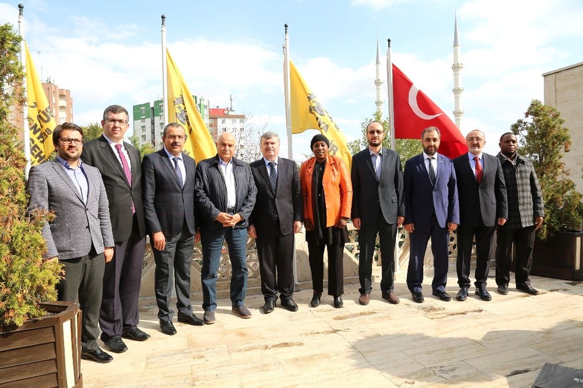 Nijer Ankara Büyükelçisi, Başkan Akyürek ile Görüştü