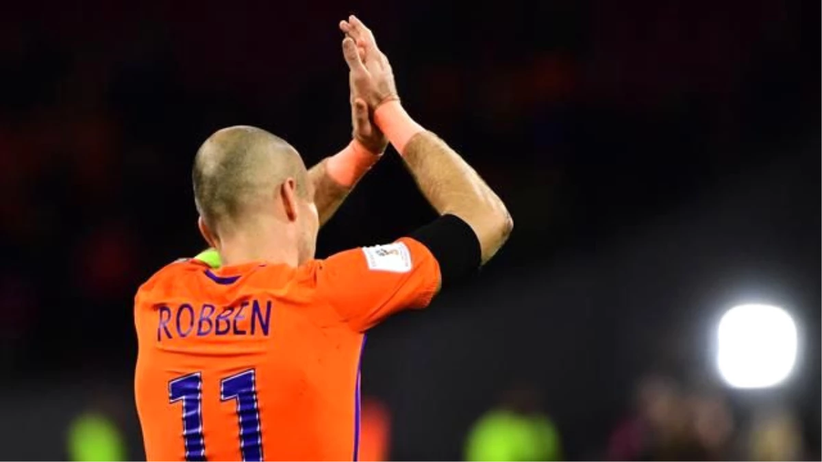 Arjen Robben Milli Takımı Bıraktı