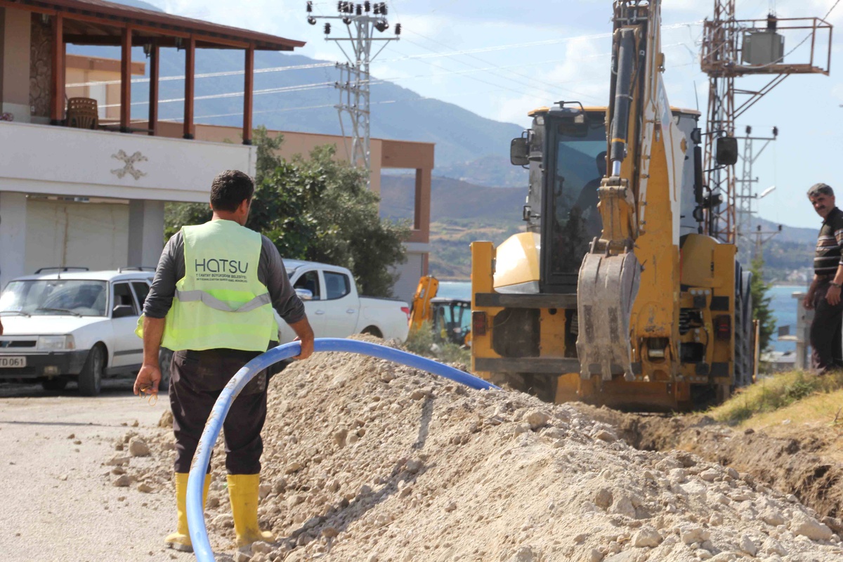 Avcılarsuyu Mahallesi\'ne 1400 Metre İçmesuyu Hattı