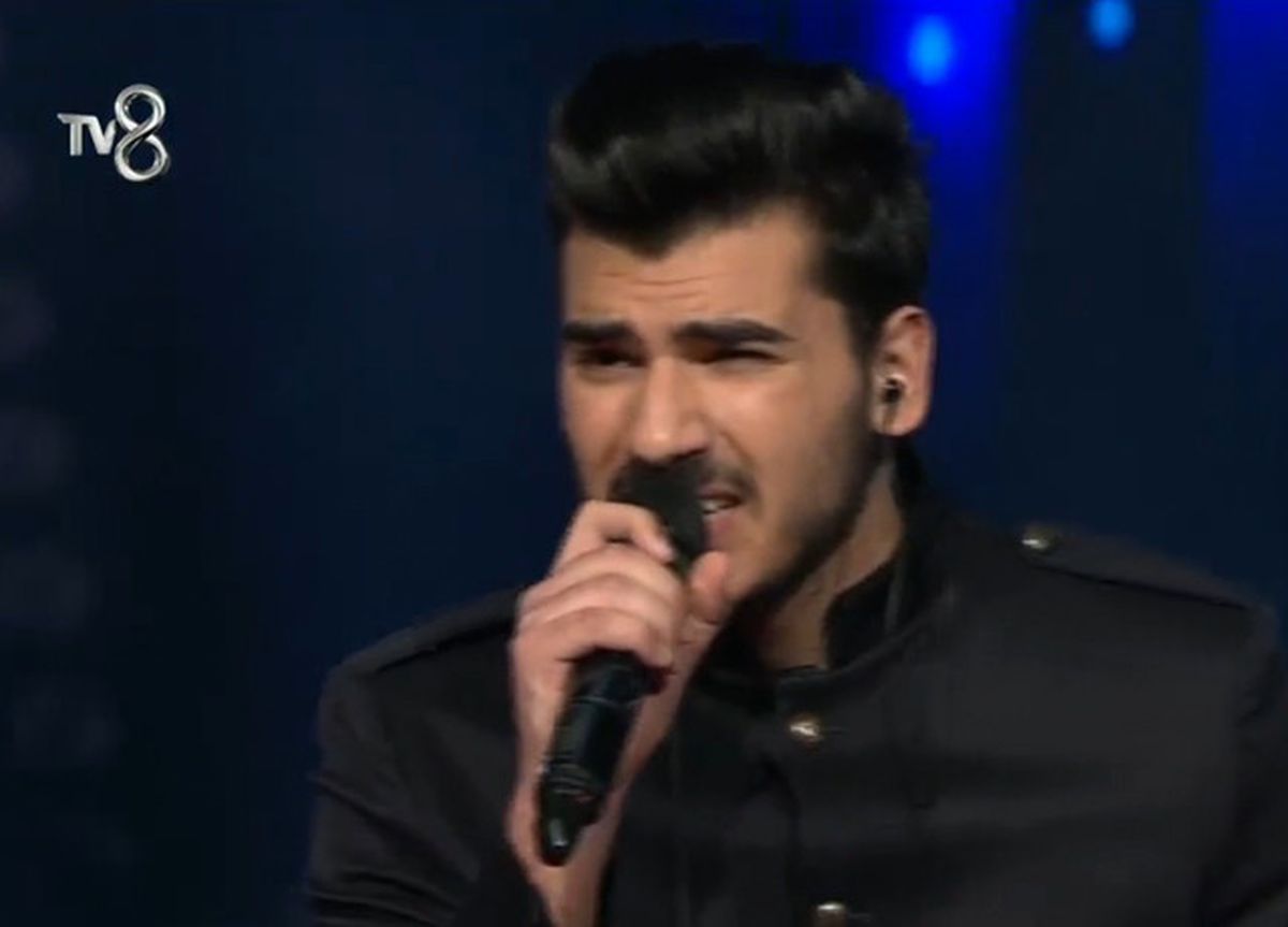 Burhan Çatılı \'Earth Song\' (1. Final Performansı)