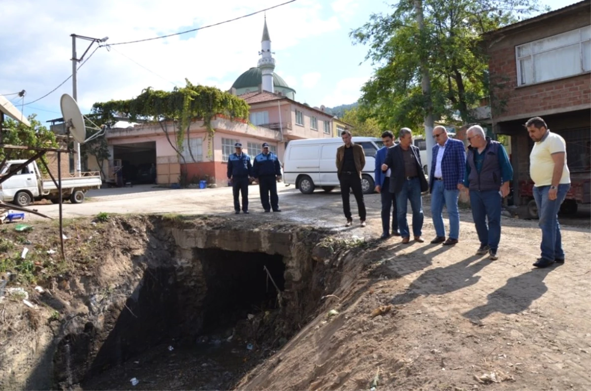 Çiçekli Mahallesi\'nde Dere Islahı Başlıyor