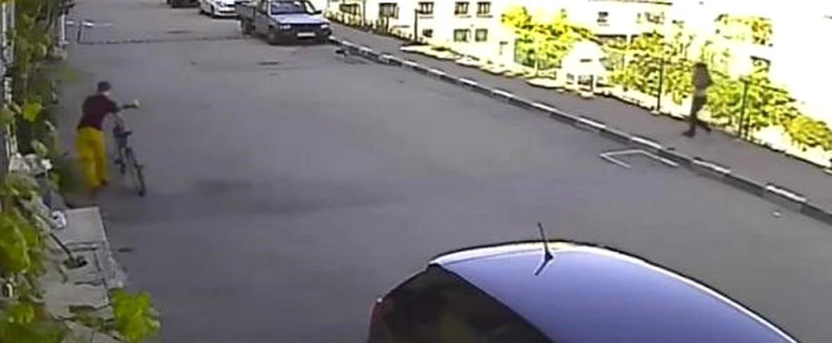 Çocukların Bisiklet Hırsızlığı Böyle Görüntülendi