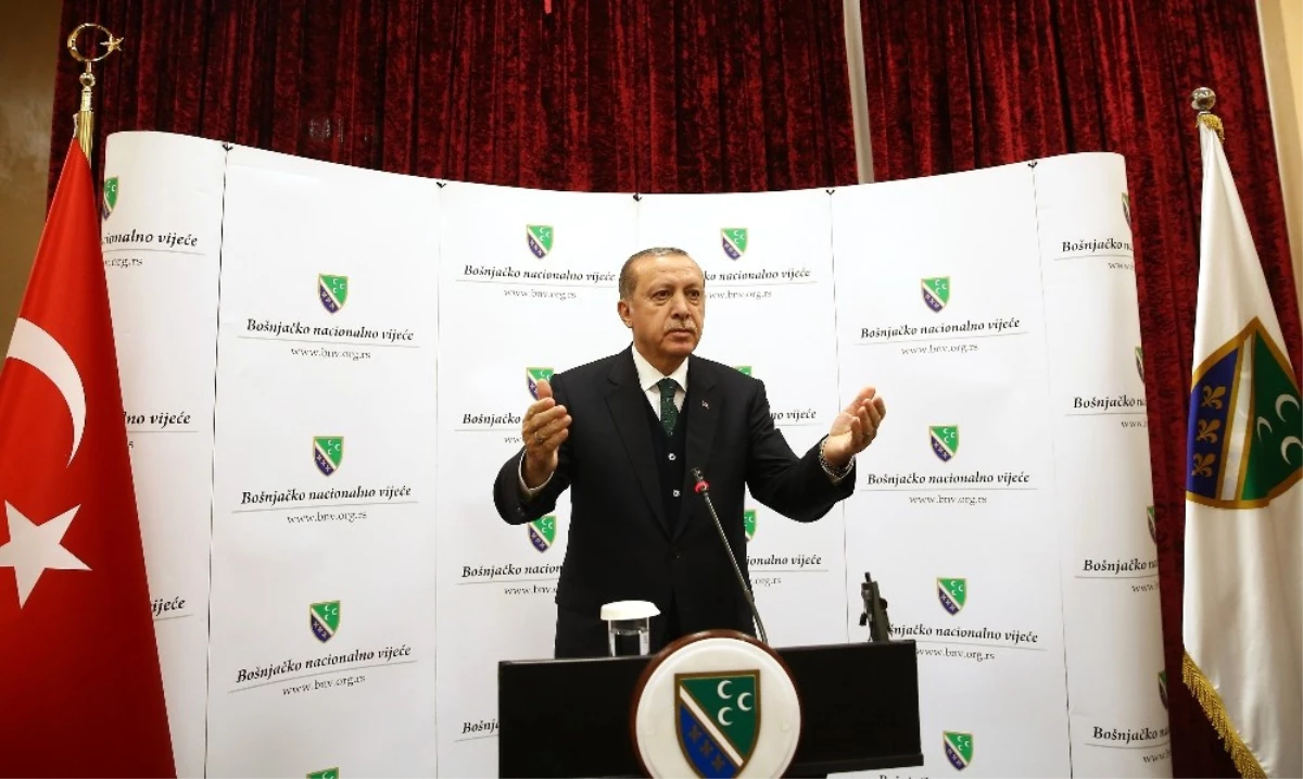 Cumhurbaşkanı Erdoğan: "Novi Pazar Bir Olsun Kardeş Olsun Hep Birlikte Novi Pazar Olsun"