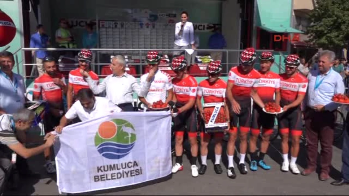 Cumhurbaşkanlığı Bisiklet Turu\'nun \'Kumluca-Fethiye\' Etabı Başladı