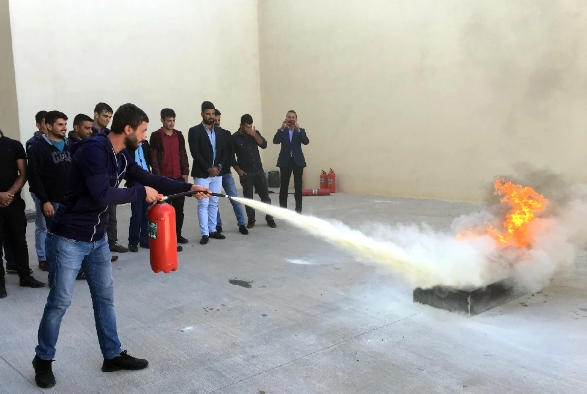 Gsomem\'de İşletmeler İçin Genel Yangın Eğitimleri Başladı