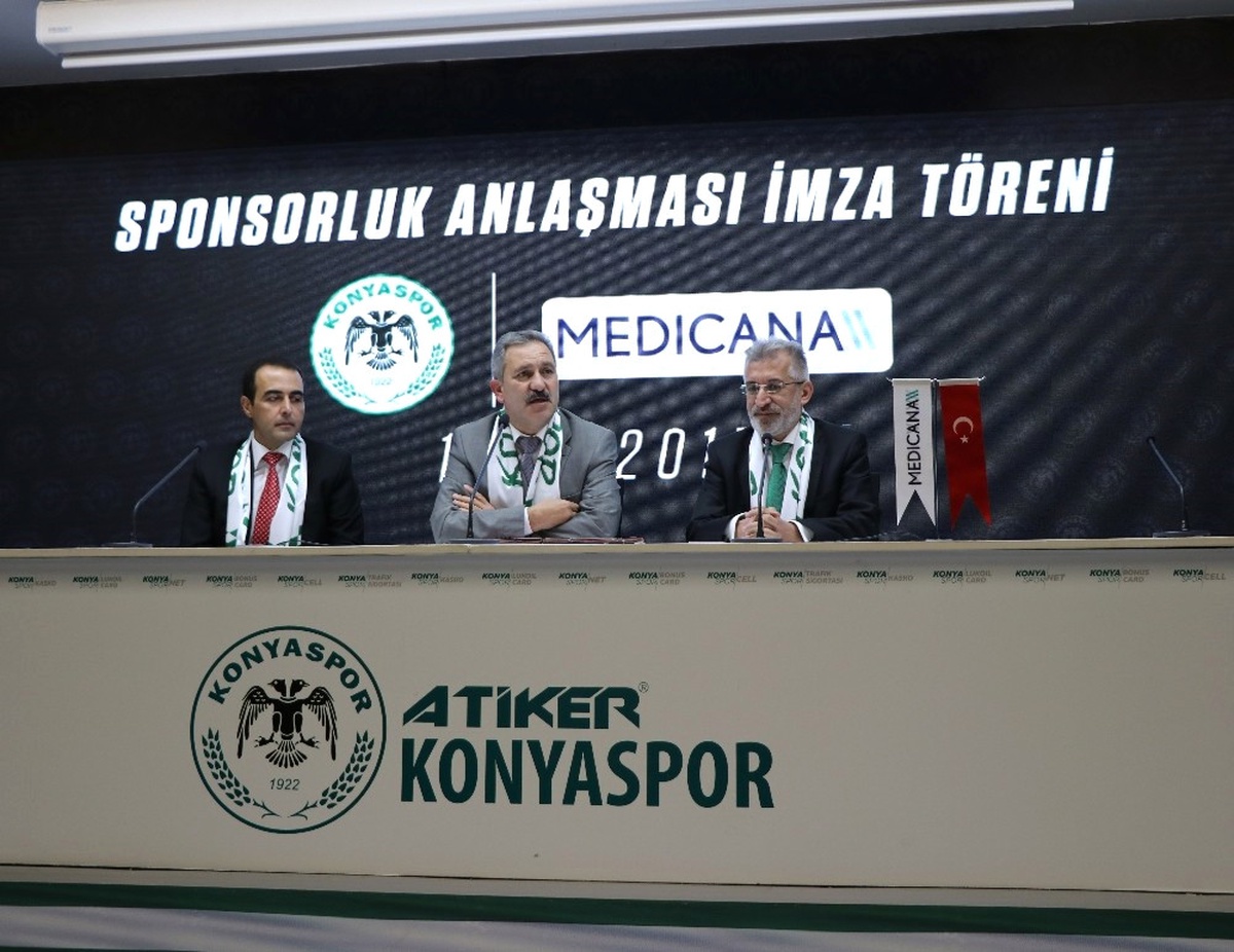 Medicana ile Atiker Konyaspor Sağlık Sponsorluğu Anlaşmasını Tazeledi