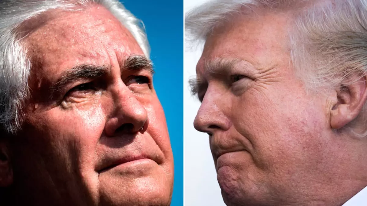 Trump: Dışişleri Bakanı Tillerson Iq Testine Girsin