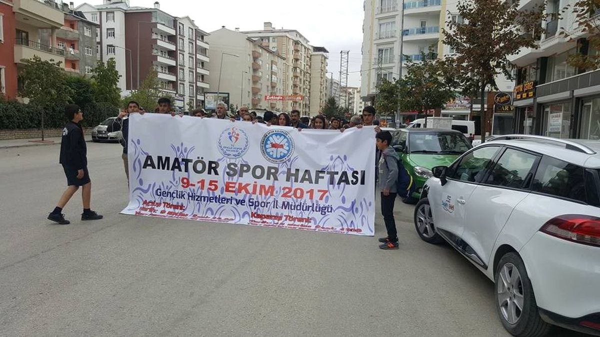Van\'da Amatör Spor Haftası Etkinlikleri Başladı