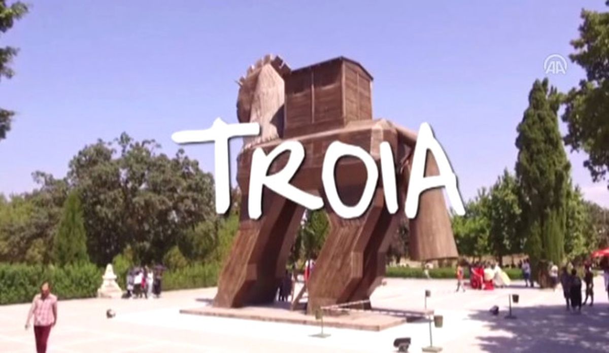 5 Bin Yıllık "Troya"Nın Belgeselini Çektiler
