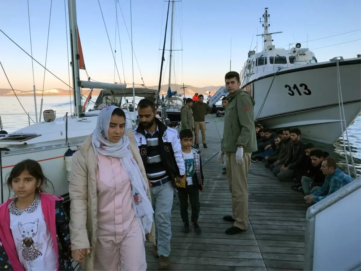 Bodrum ve Marmaris\'te 113 Göçmen Yakalandı