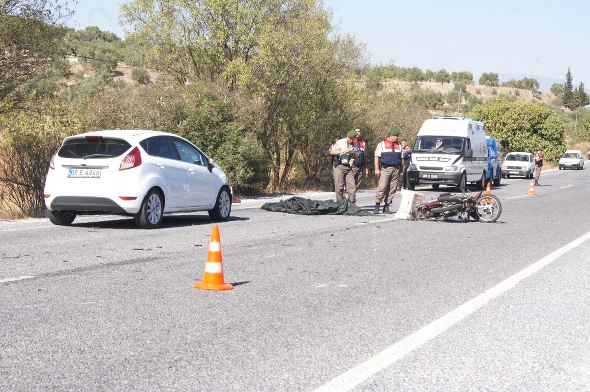 Bozdoğan\'da Trafik Kazası, 1 Ölü