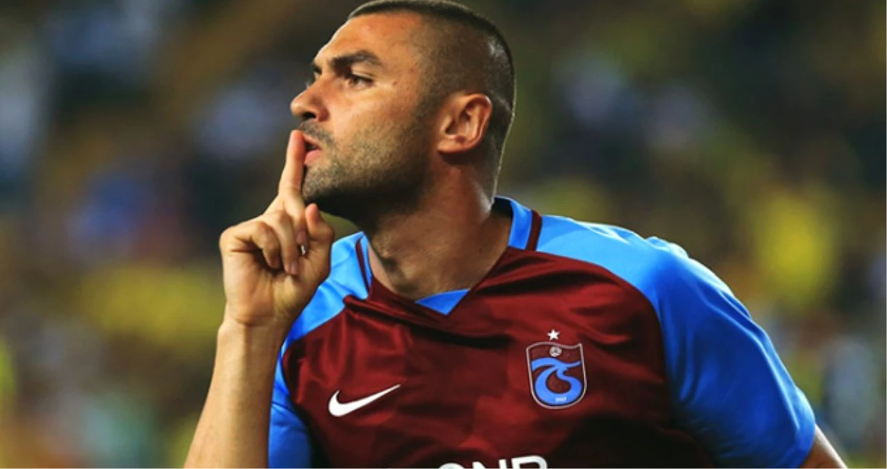 Burak Yılmaz, Akhisar Maçında Oynarsa Trabzonspor\'la 100. Maçına Çıkacak