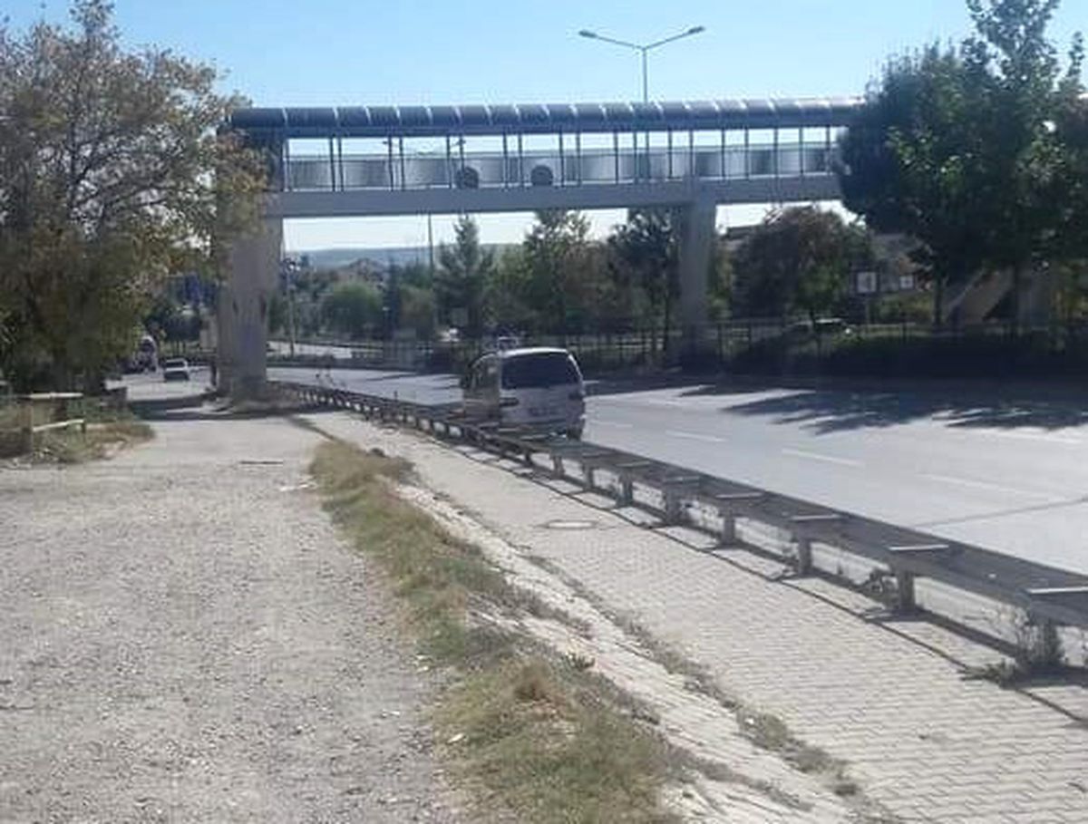 Çevreyolunda Kazaya Davetiye Çıkaran Görüntü
