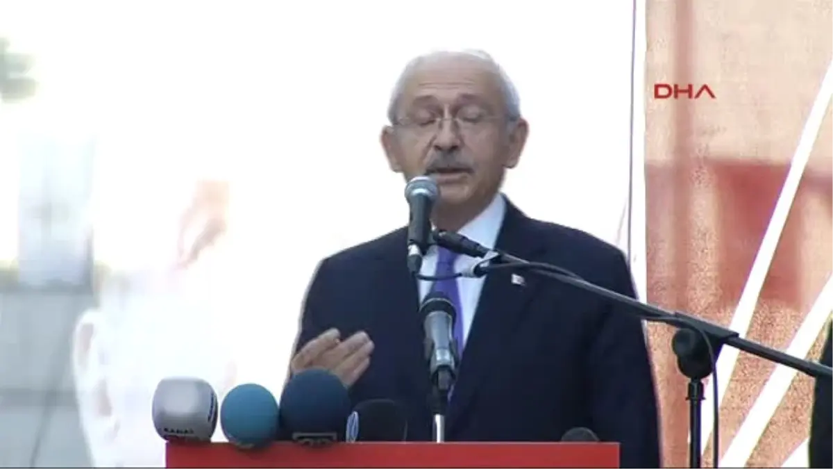 Denizli CHP Lideri Kemal Kılıçdaroğlu Denizli CHP İl Binası Açılışı\'nda Konuştu -2