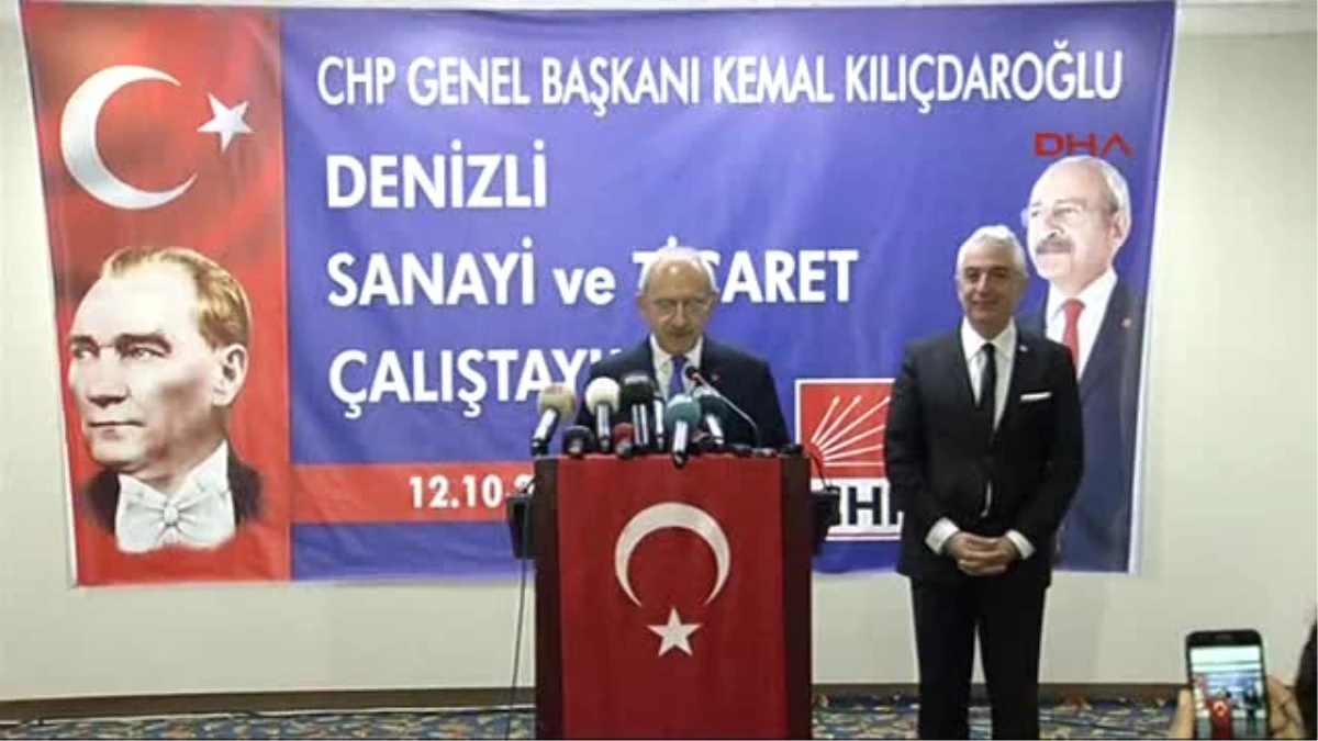 Denizli Kılıçdaroğlu Gündeme İlişkin Açıklamalarda Bulundu