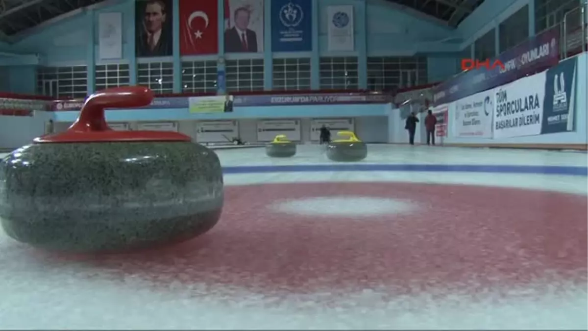 Erzurum Curling Hayatlarına Renk Kattı