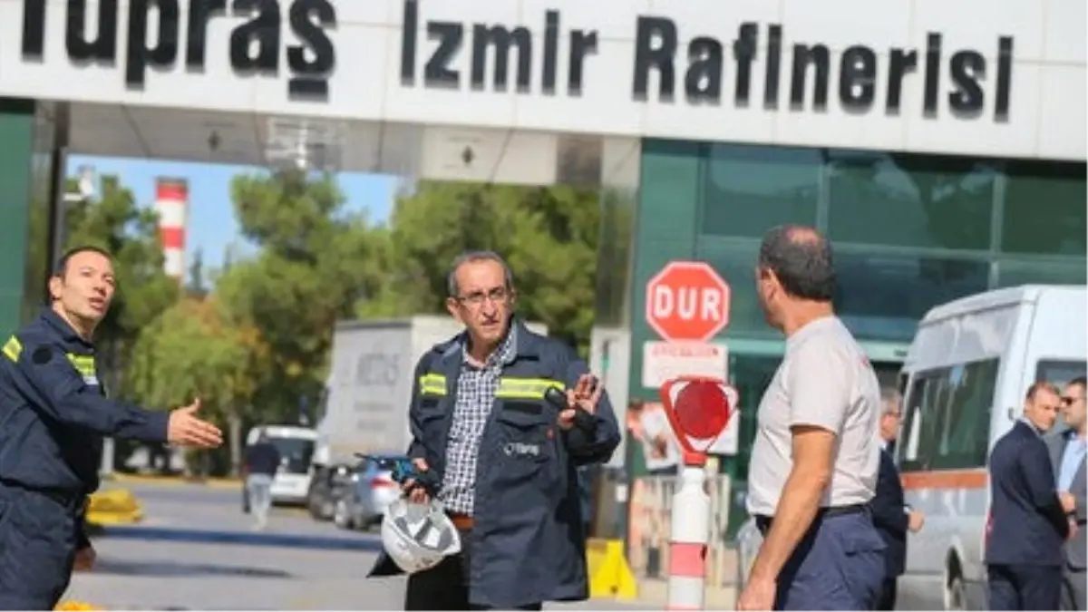 İzmir\'deki Tüpraş Patlamasında 7 Gözaltı