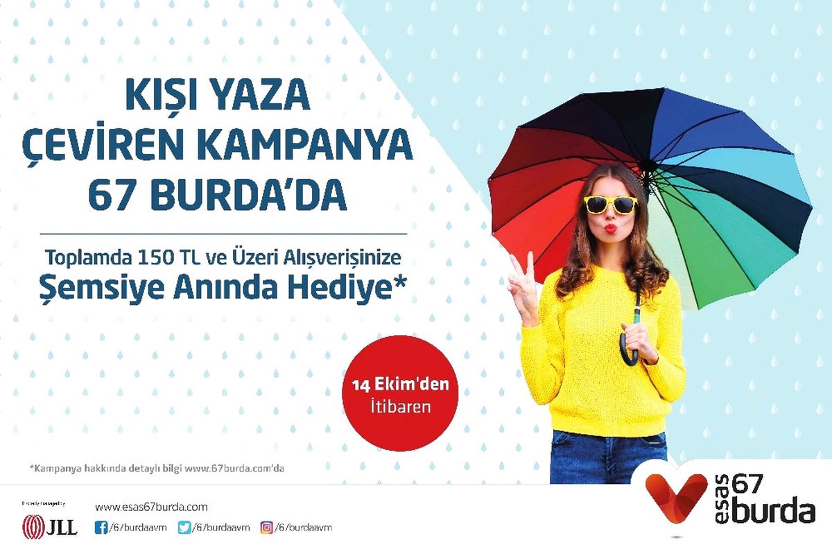 67 Burda\'dan Kışı Yaza Çeviren Kampanya