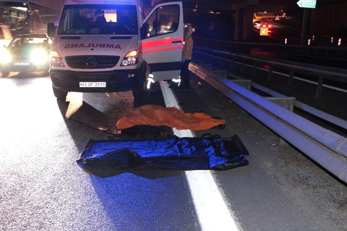 Esenler Tem Bağlantı Yolunda Feci Ölüm