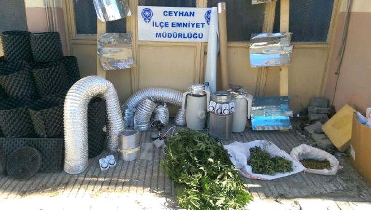Evi Uyuşturucu Laboratuvarına Çevirmişler