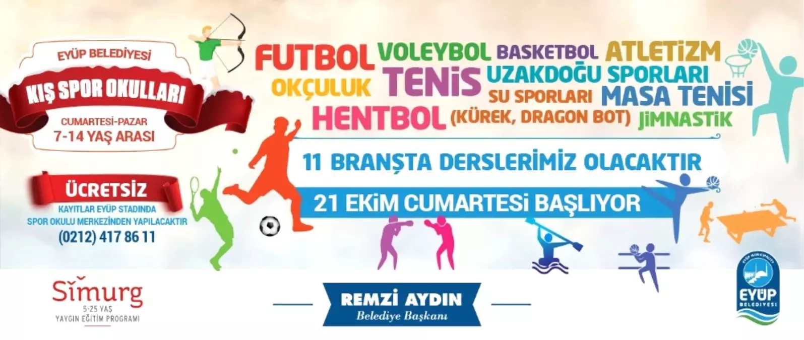 Eyüp Belediyesi Kış Spor Okulları Kayıtları Başladı