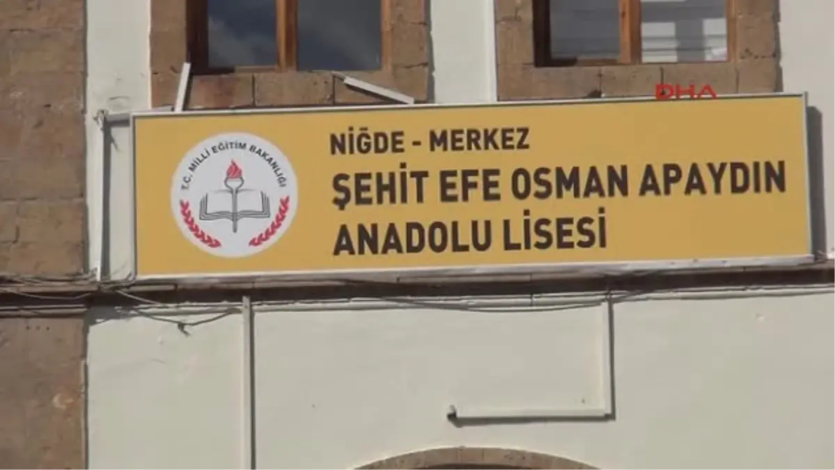 Niğde Şehidin İsmi Okula Verildi