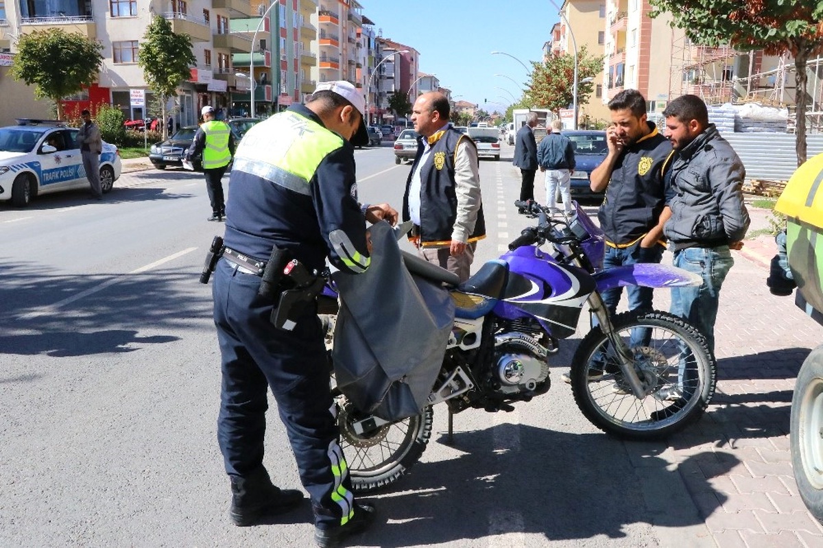Son Sürat\' Uygulaması ile Motosikletler Denetlendi