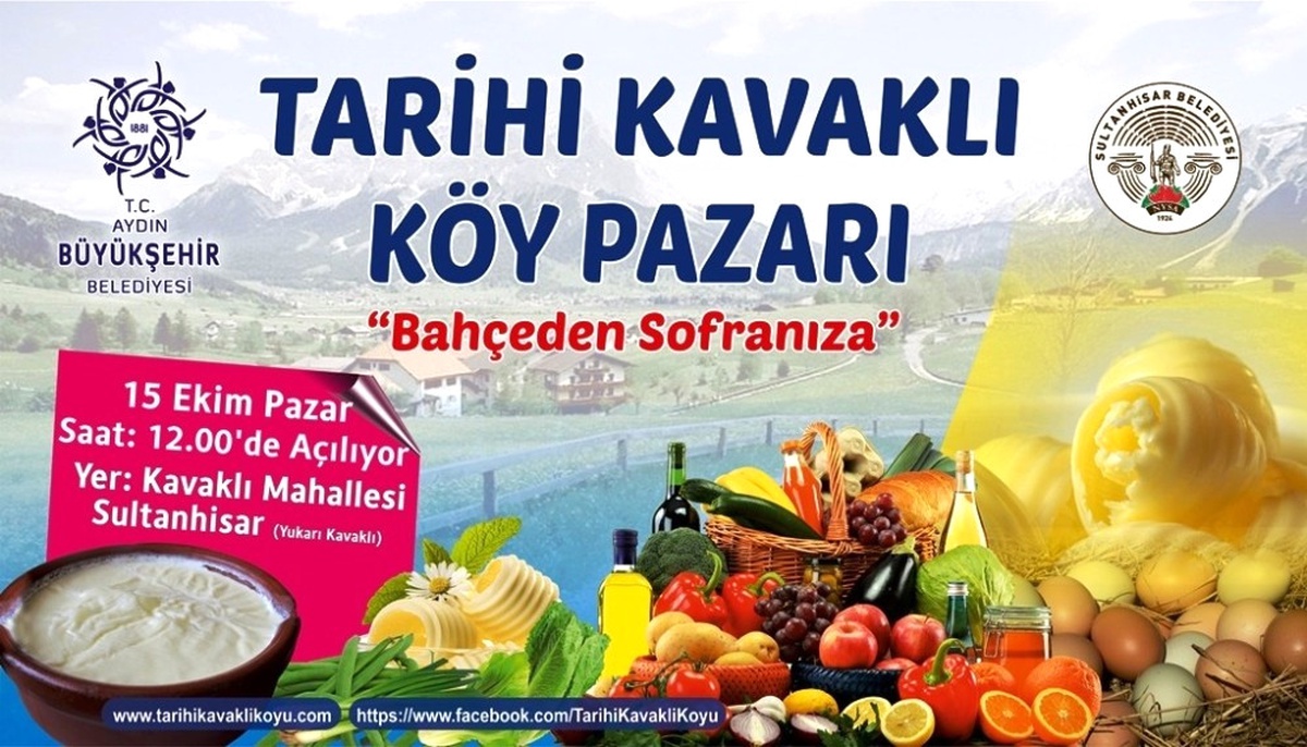 Tarihi Kavaklı Köy Pazarı Açılıyor
