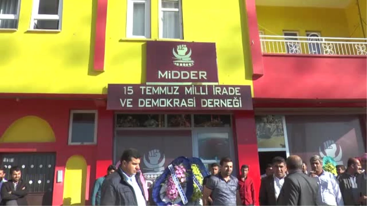 15 Temmuz Milli İrade ve Demokrasi Derneği Şırnak Şubesi Açıldı